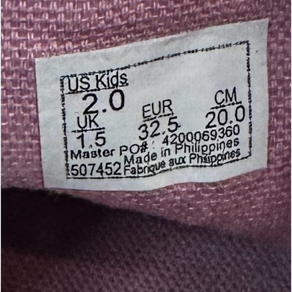 🥳Host Pick!!!🤩🤩🤩🤩😁Vans pink and yellow glitter kid girls size 2 US - Picture 5 of 9